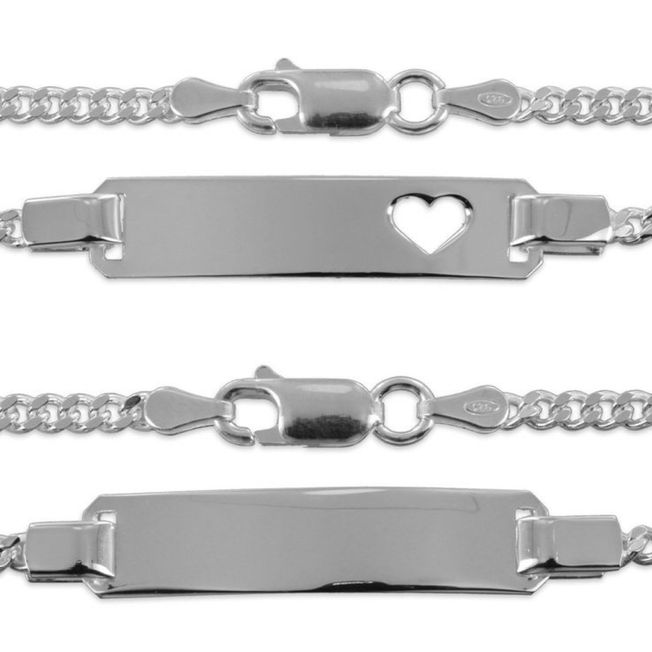925er Sterling Silber Partnerarmbänder / Couple Set 