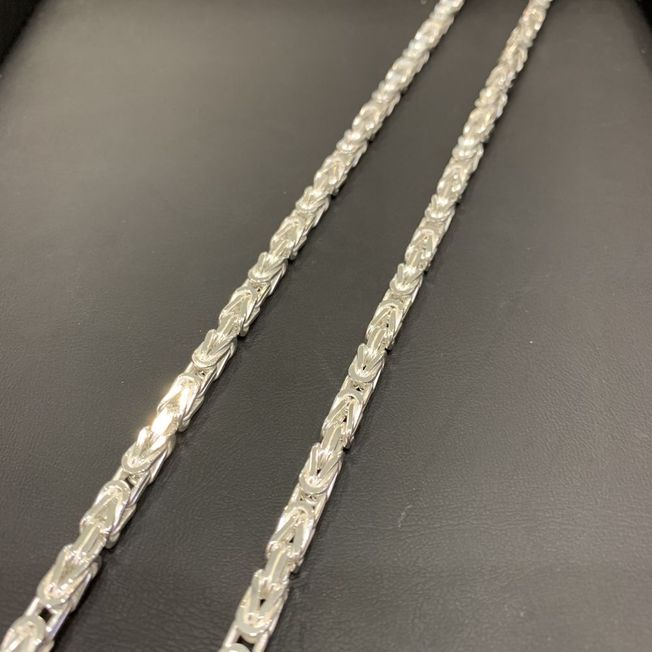 925 Silber Sterling Königskette NEU ca. 5 mm breit 65 cm lang 