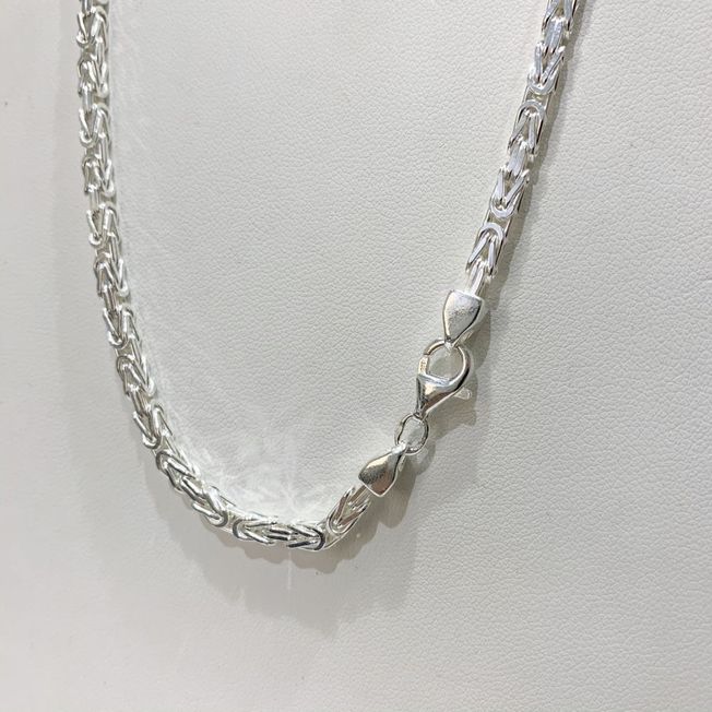 925 Silber Sterling Königskette NEU ca. 3 mm breit 60 cm lang 